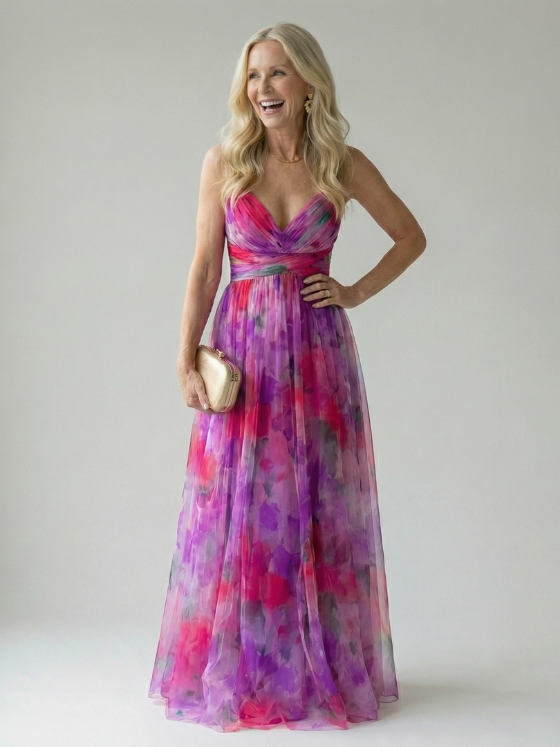 Iselle™ | Soft Wrap Maxi Dress
