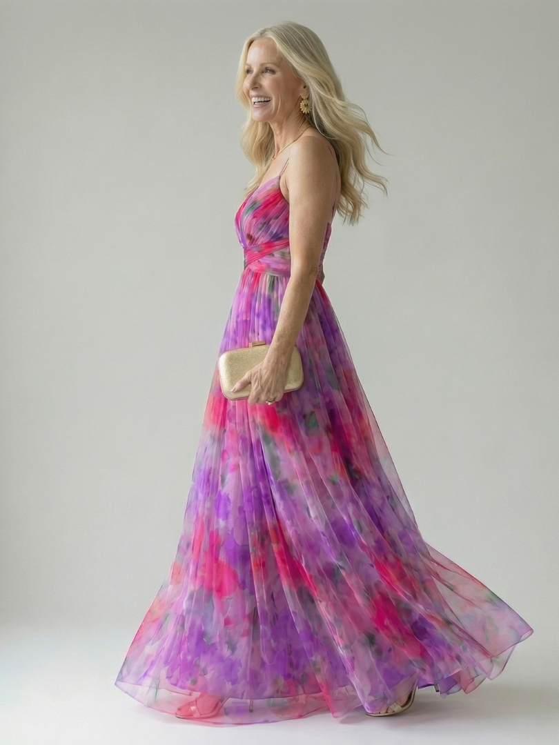 Iselle™ | Soft Wrap Maxi Dress