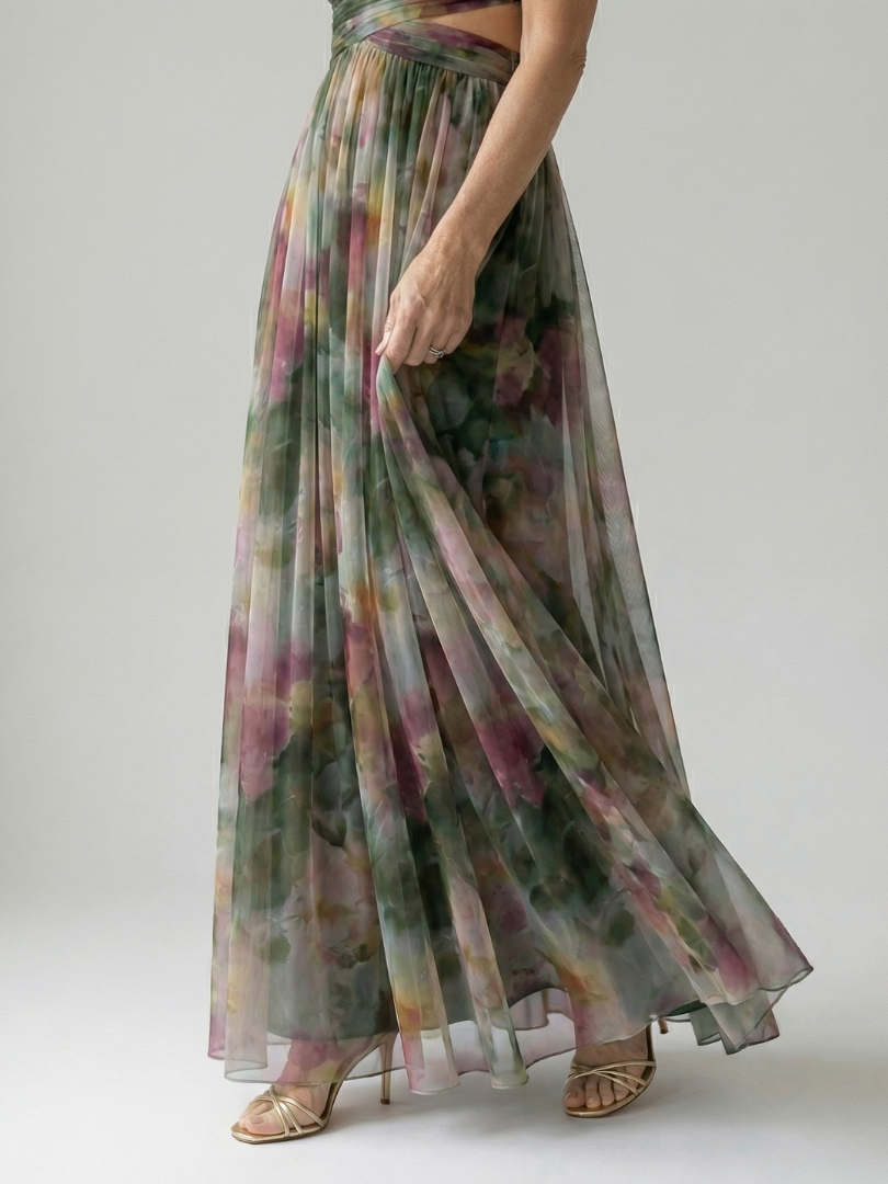 Iselle™ | Soft Wrap Maxi Dress