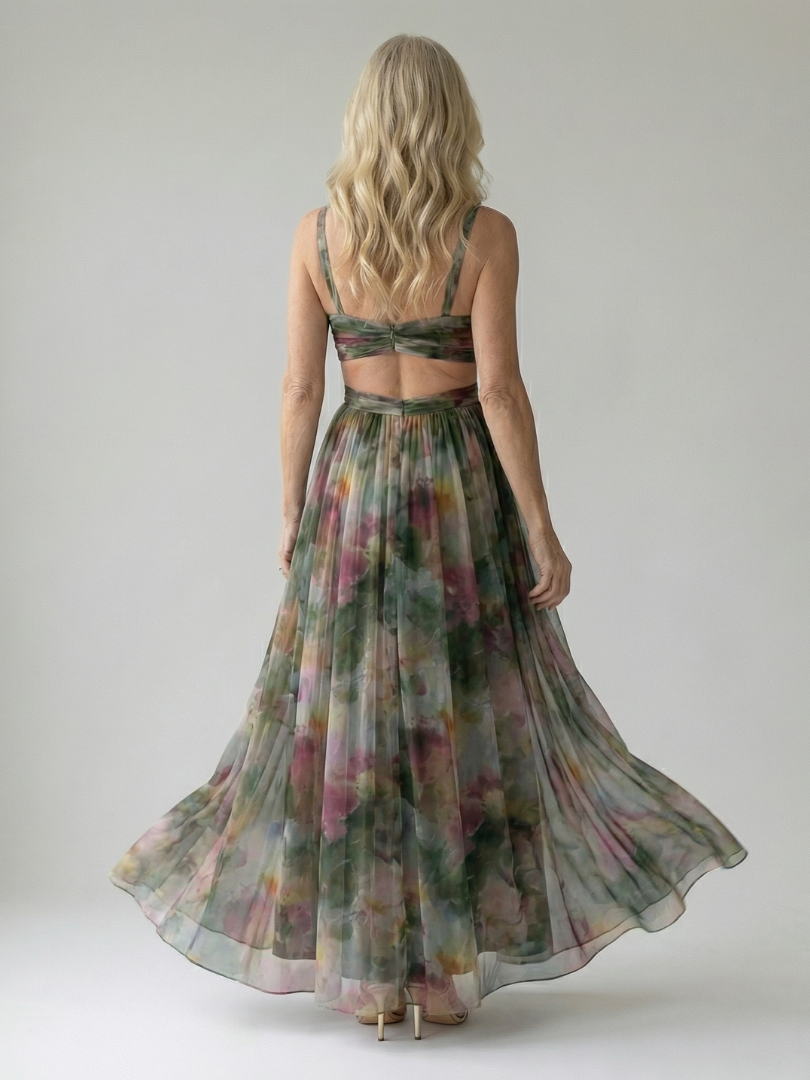 Iselle™ | Soft Wrap Maxi Dress