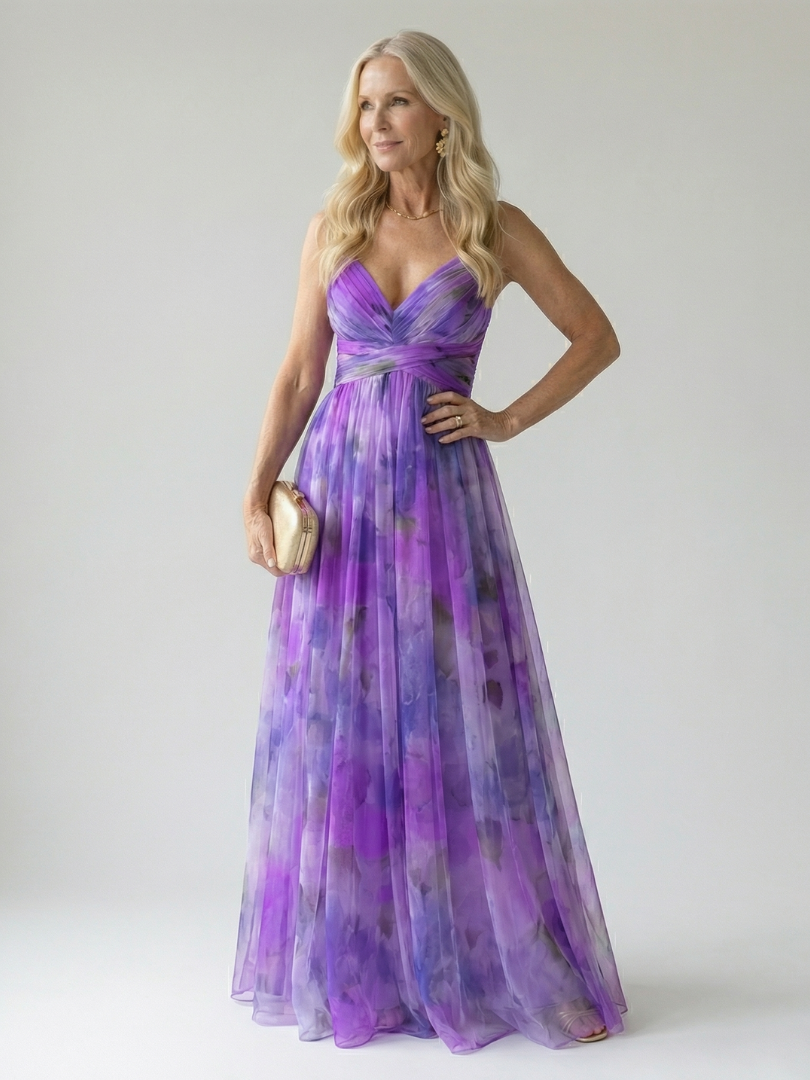 Iselle™ | Soft Wrap Maxi Dress
