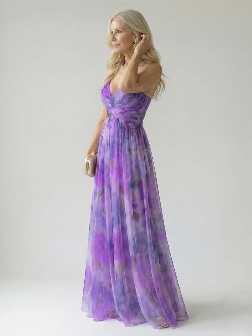 Iselle™ | Soft Wrap Maxi Dress