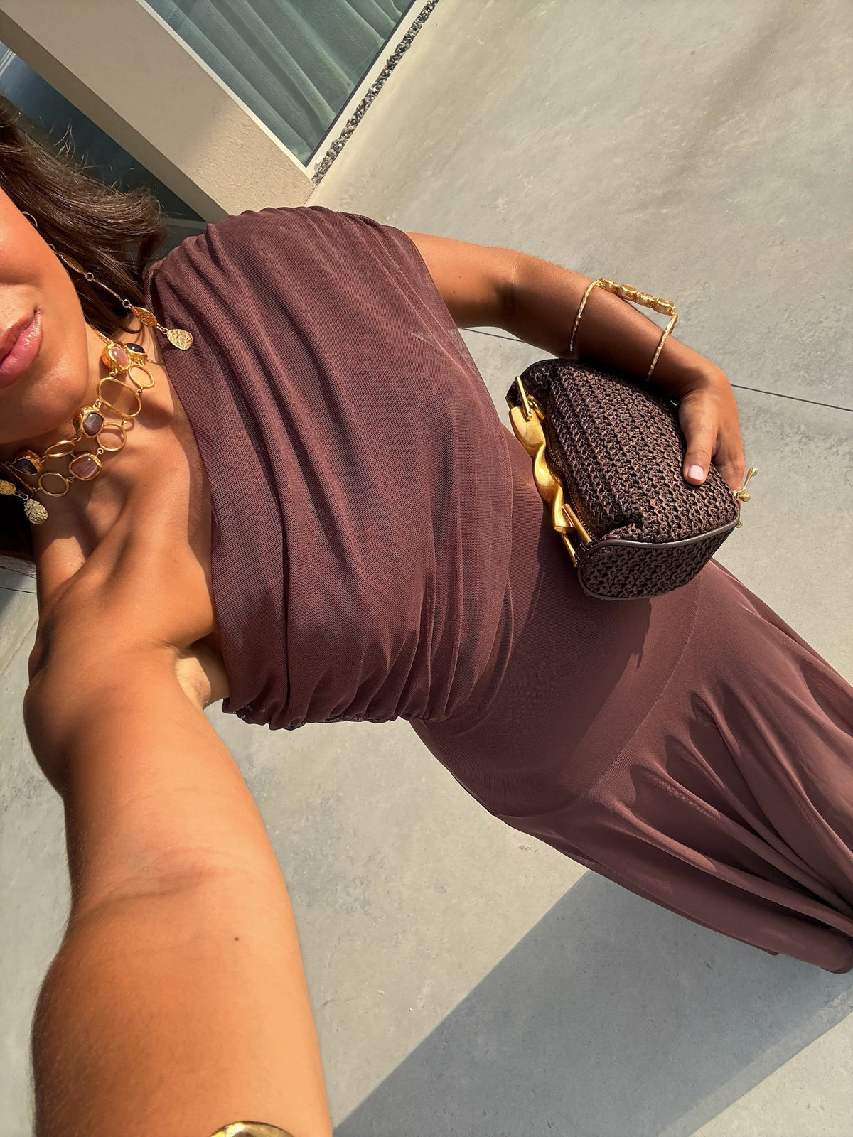 Elegant Silk Tulle Dress Simba