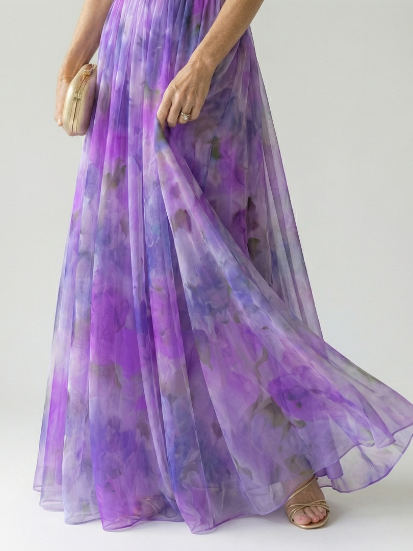 Iselle™ | Soft Wrap Maxi Dress