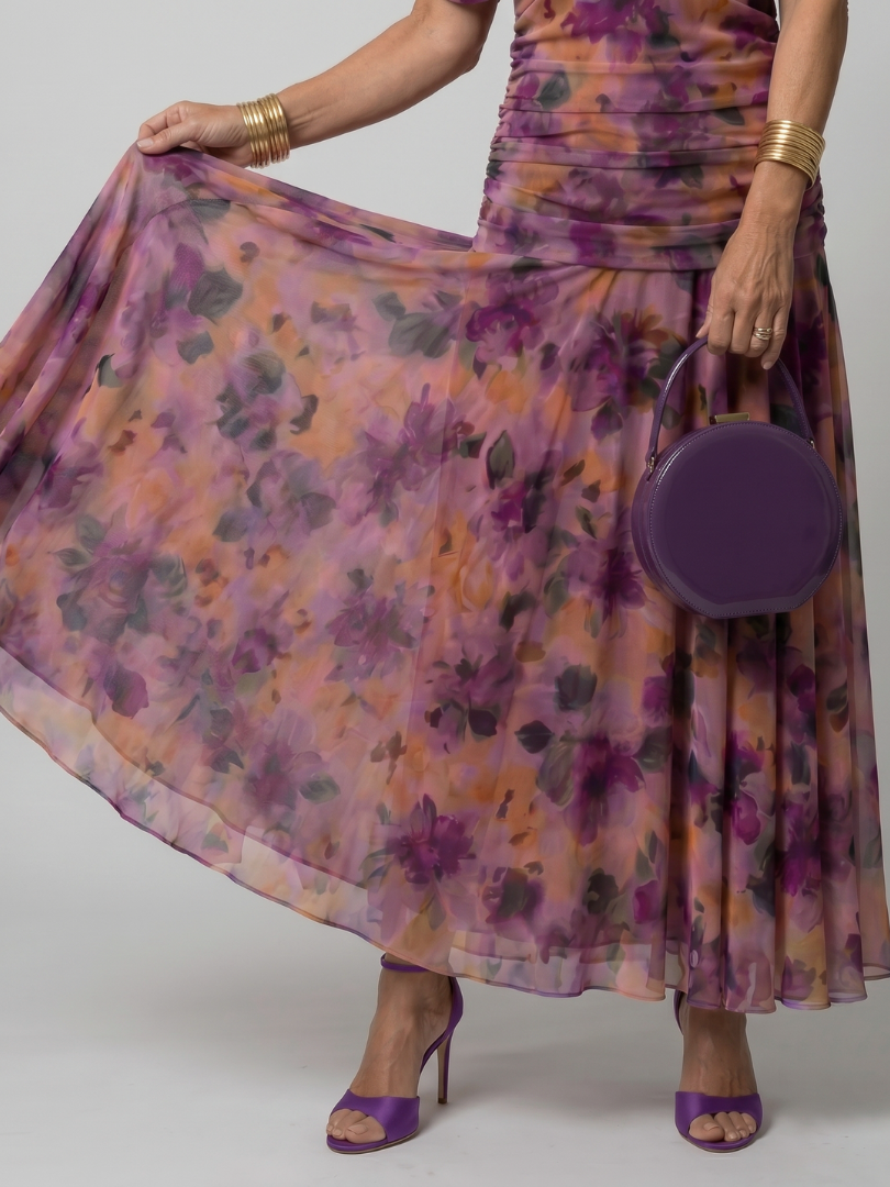 Faye™ | Off-Shoulder Flow Midi Dress
