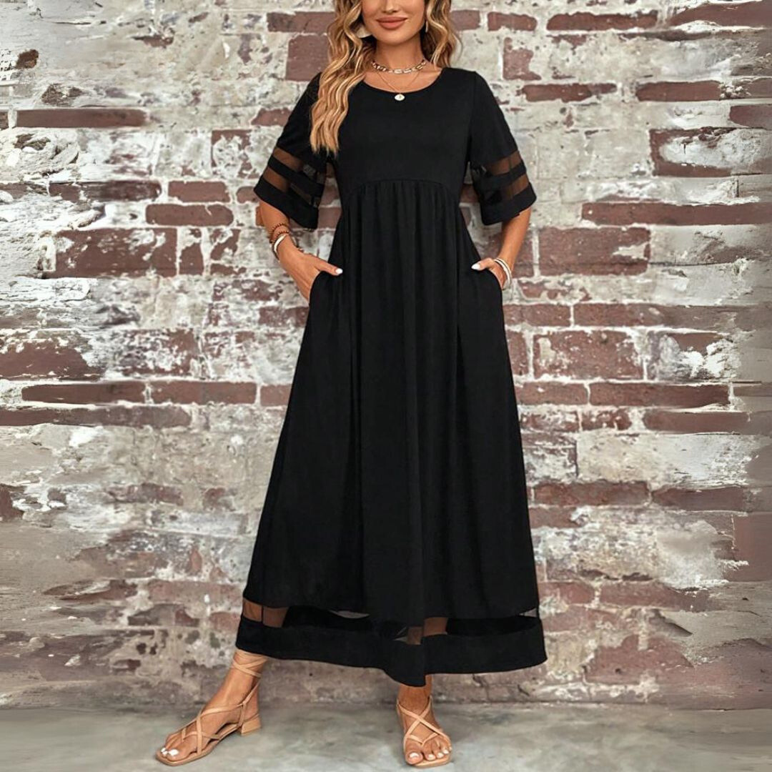Louise™ | Softly Structured Midi Dress