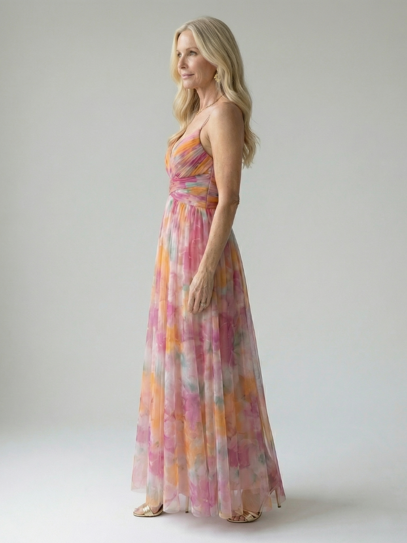 Iselle™ | Soft Wrap Maxi Dress