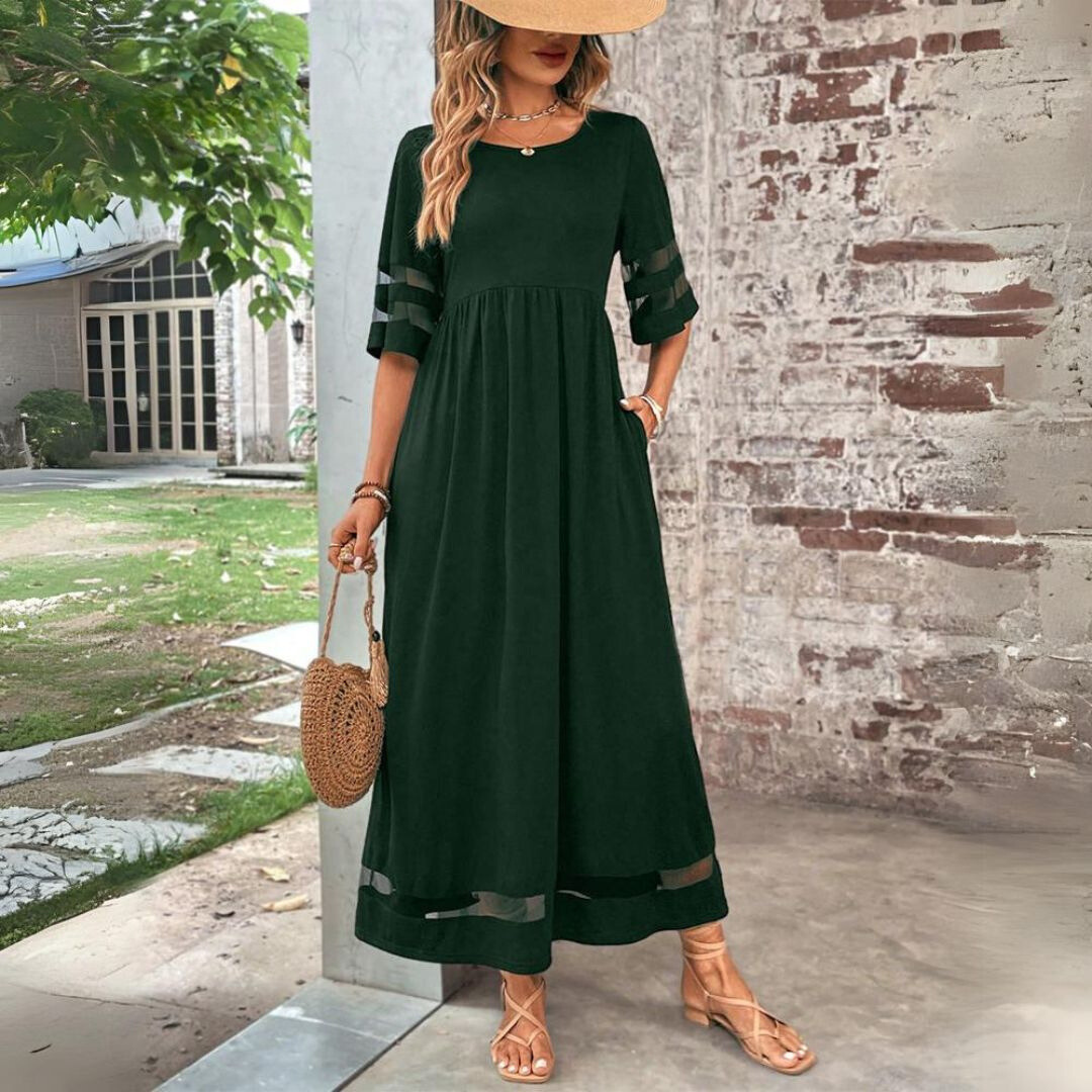 Louise™ | Softly Structured Midi Dress