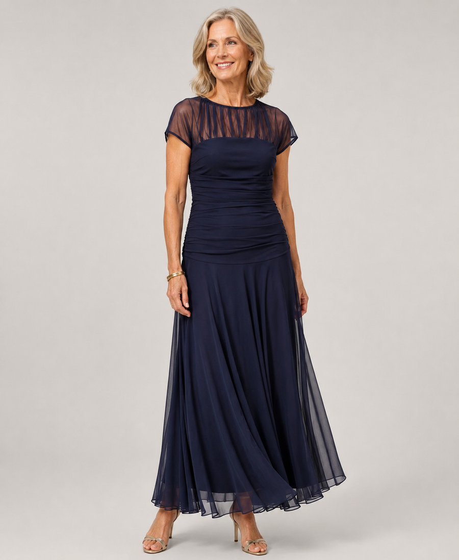 Iyla™ | Flowing Chiffon Midi Dress