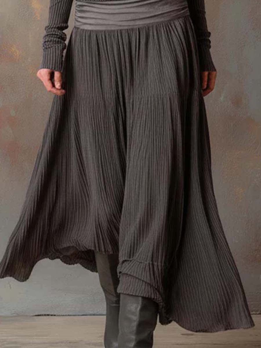 Nora™ | Ribbed Knit Maxi Dress