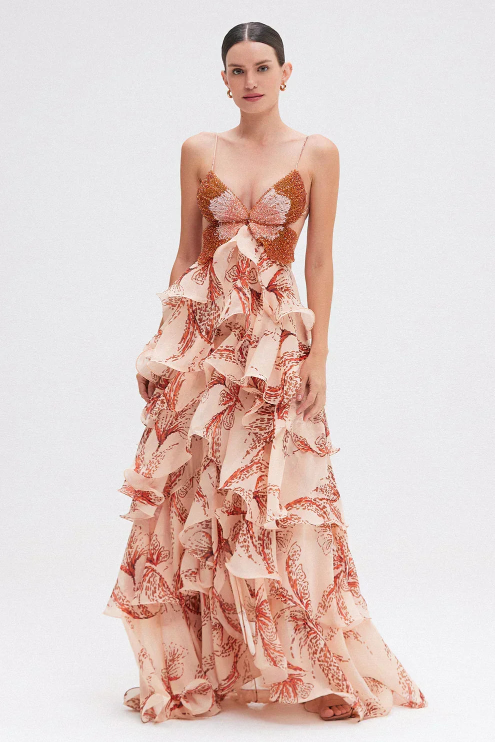 Elegant Silk Ibiza Dress