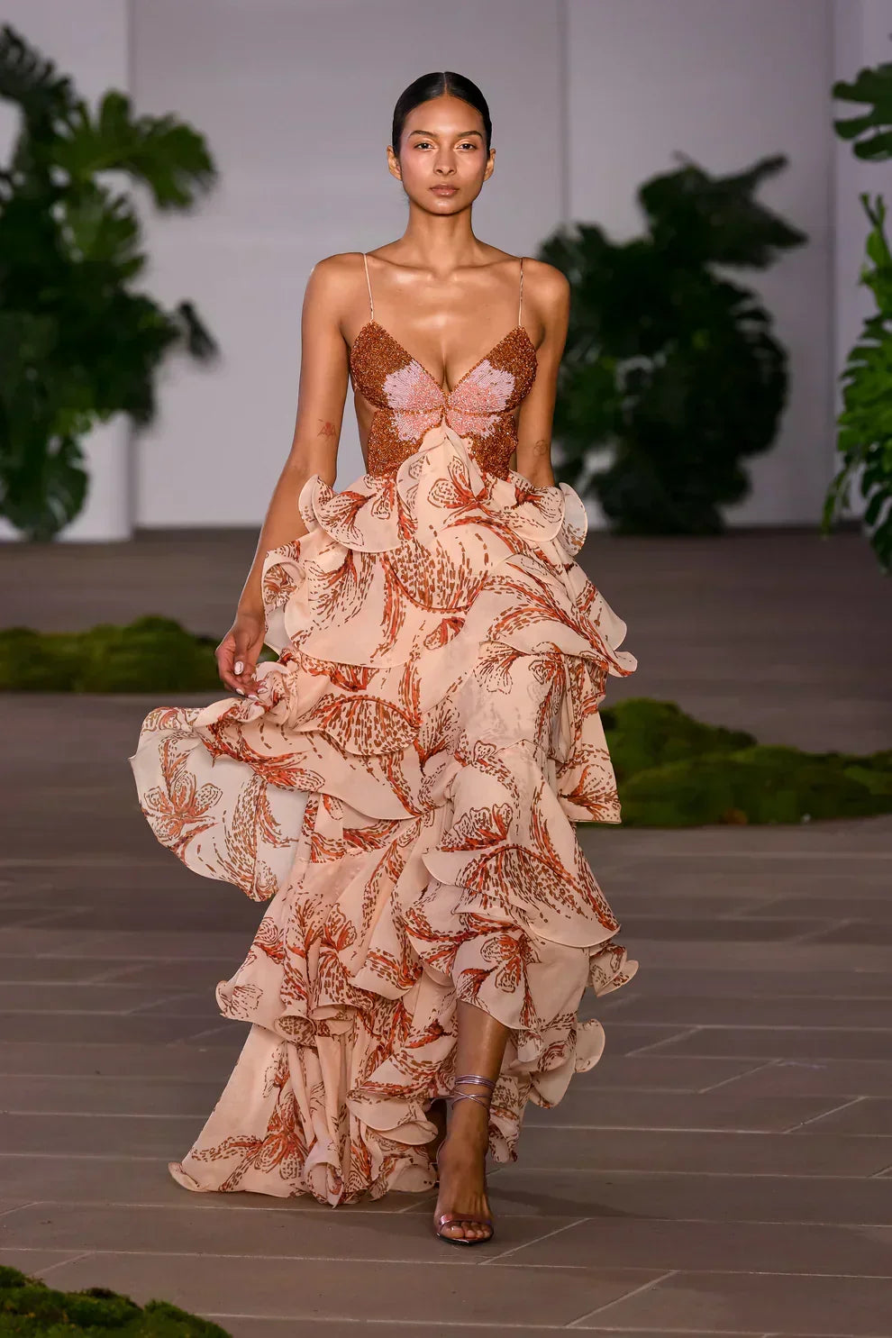 Elegant Silk Ibiza Dress