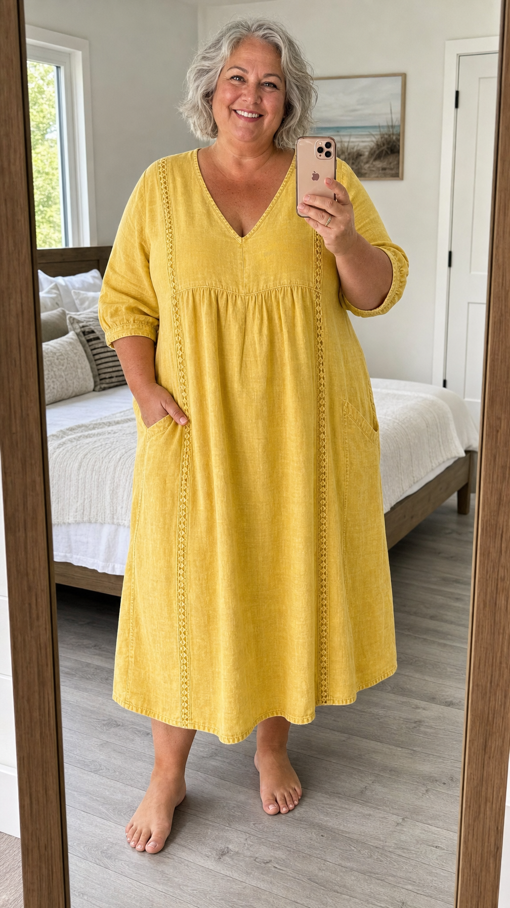 Colette™ | Elegant A-Line Maxi Dress