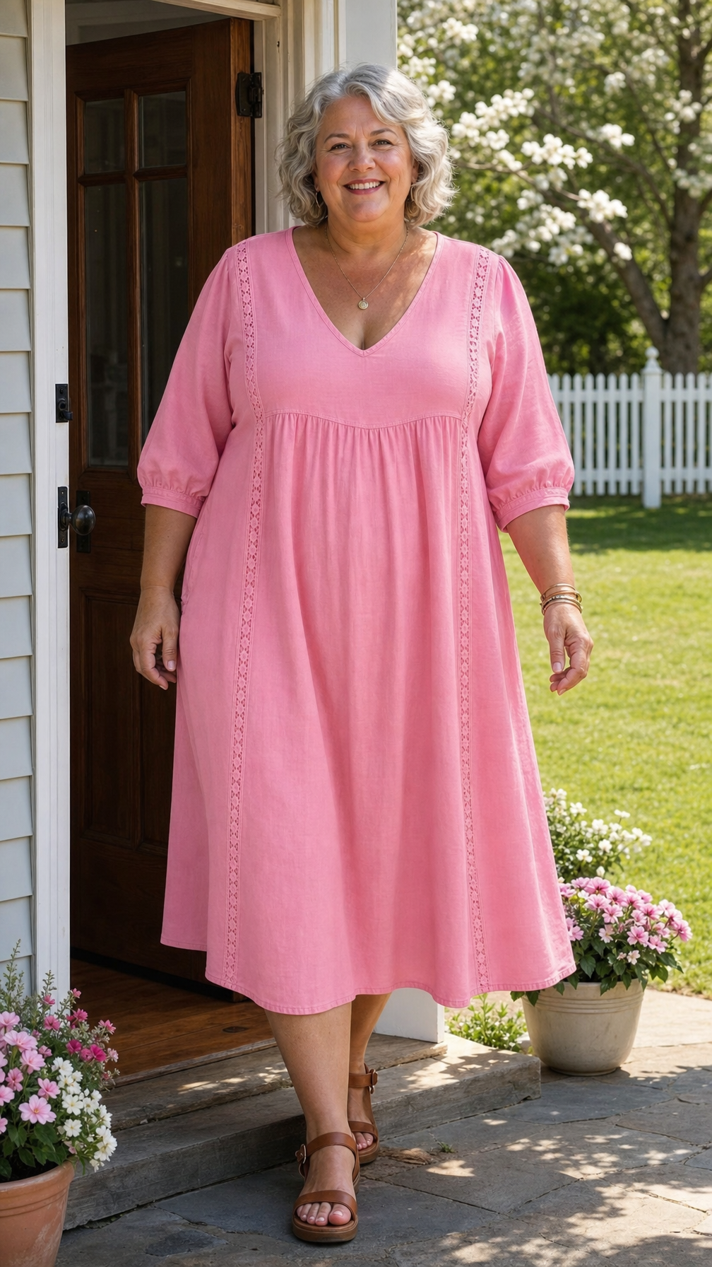 Colette™ | Elegant A-Line Maxi Dress