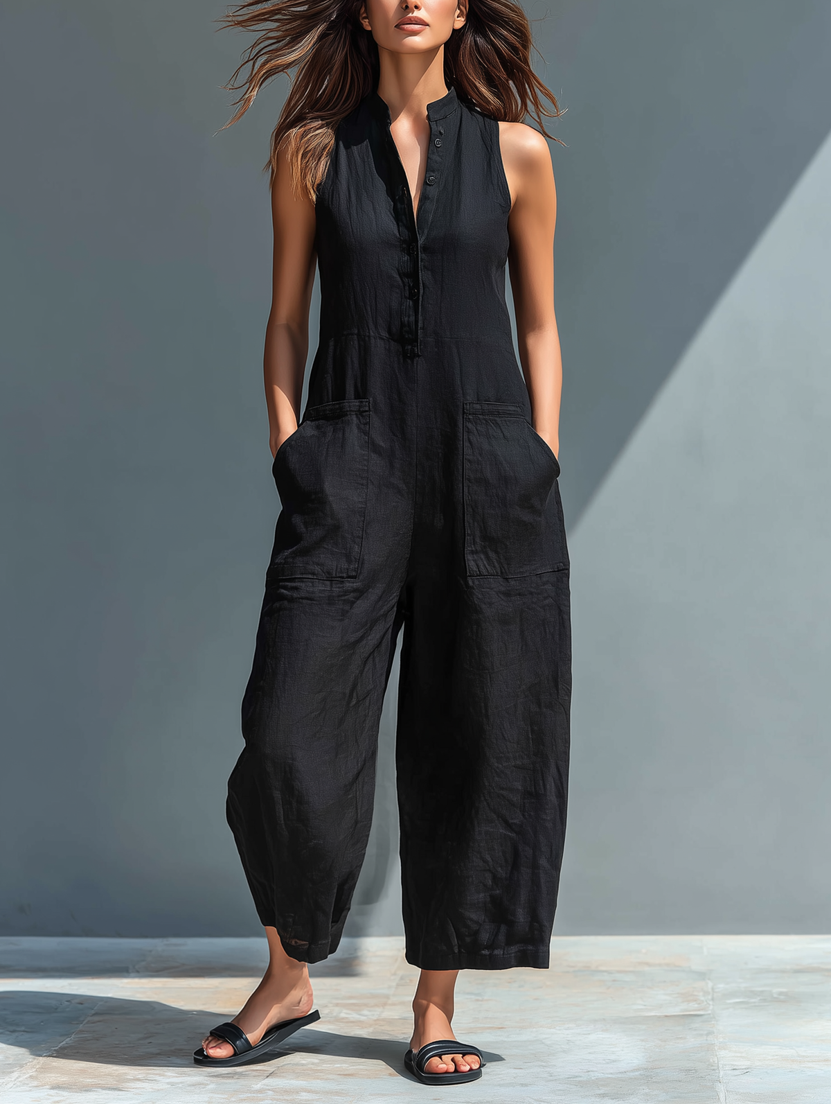 Lucy - Elegant Sleeveless Jumpsuit