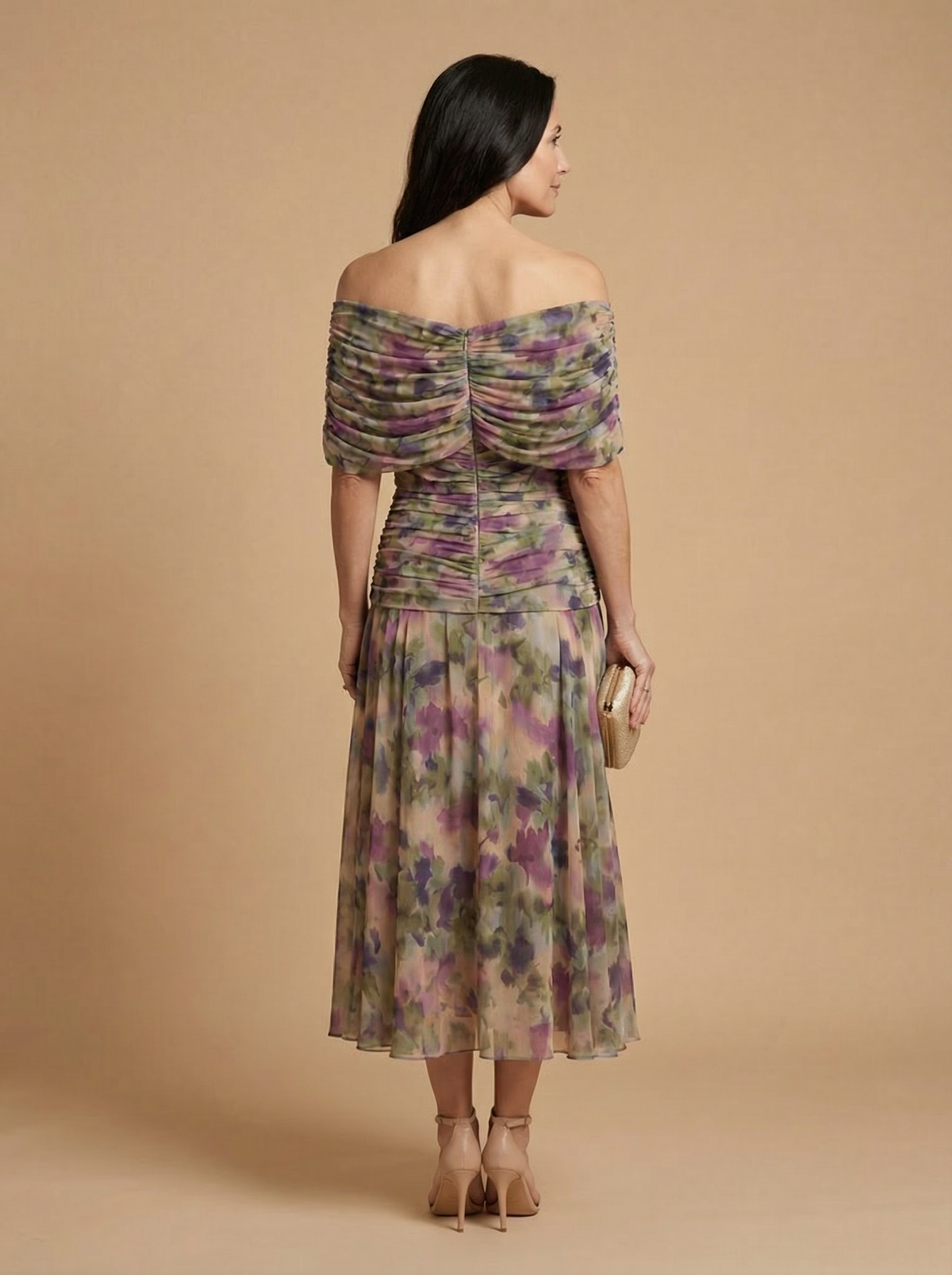 Elegant Silk Santana Dress