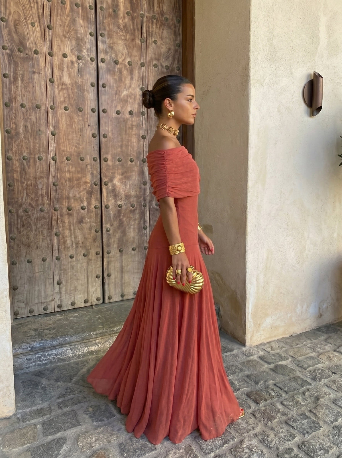 Elegant Silk Tulle Dress Simba