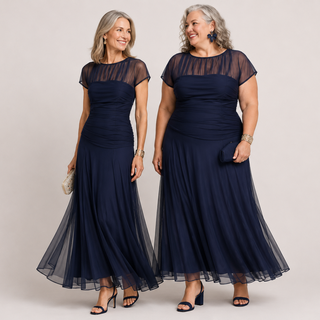 Iyla™ | Flowing Chiffon Midi Dress